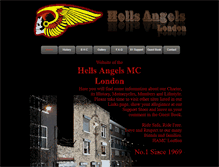 Tablet Screenshot of hellsangelslondon.com